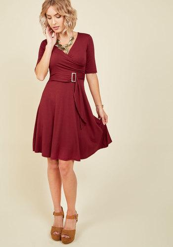  Teacher Knows Zest A-line Dress In S