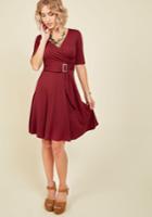  Teacher Knows Zest A-line Dress In S