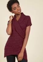  The Layer The Land Sweater In Berry In S
