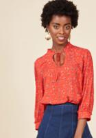 Modcloth Rustic Radiance Top In Floral