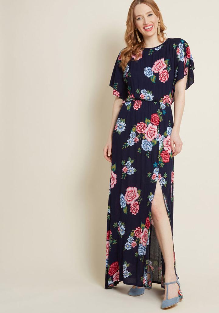Modcloth Gazebo Goddess Maxi Dress In S