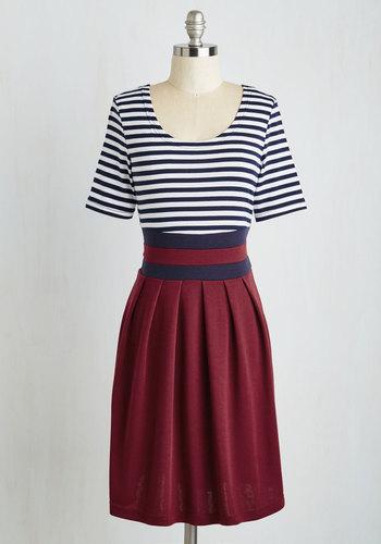 Youngthreadsnycinc Bookish Brunch Dress In Pomegranate