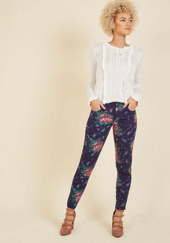  Exuberant Intrigue Pants In Bouquet In Xxs