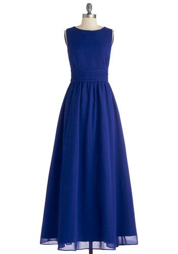 Eastconceptfashionltd Dream Evening Dress In Sapphire