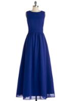 Eastconceptfashionltd Dream Evening Dress In Sapphire