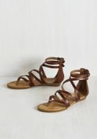  What's The Plan, Sand? Sandal In Chocolate In 8.5