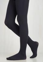 Gipsytights Knit's Warm In Here Tights In Navy