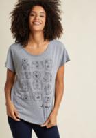 Modcloth Shutter At The Thought Graphic T-shirt In L