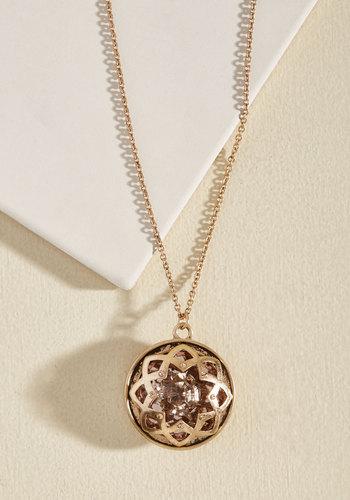  It Was An Honest Mystique Necklace In Rose Gold