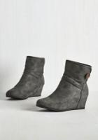 Shoemagnateinc What's Inside That Counts Bootie In Charcoal