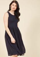  Stay And Sway Midi Dress In Navy In S