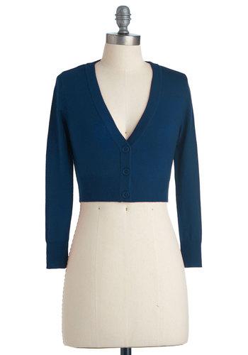 Mak The Dream Of The Crop Cardigan In Royal
