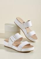 Drscholls On My Buckle List Sandal In Ivory