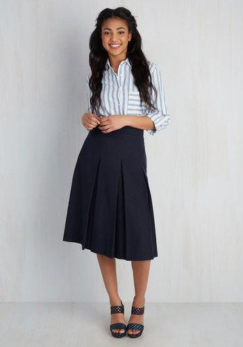  Utmost Allure Skirt In Navy In S
