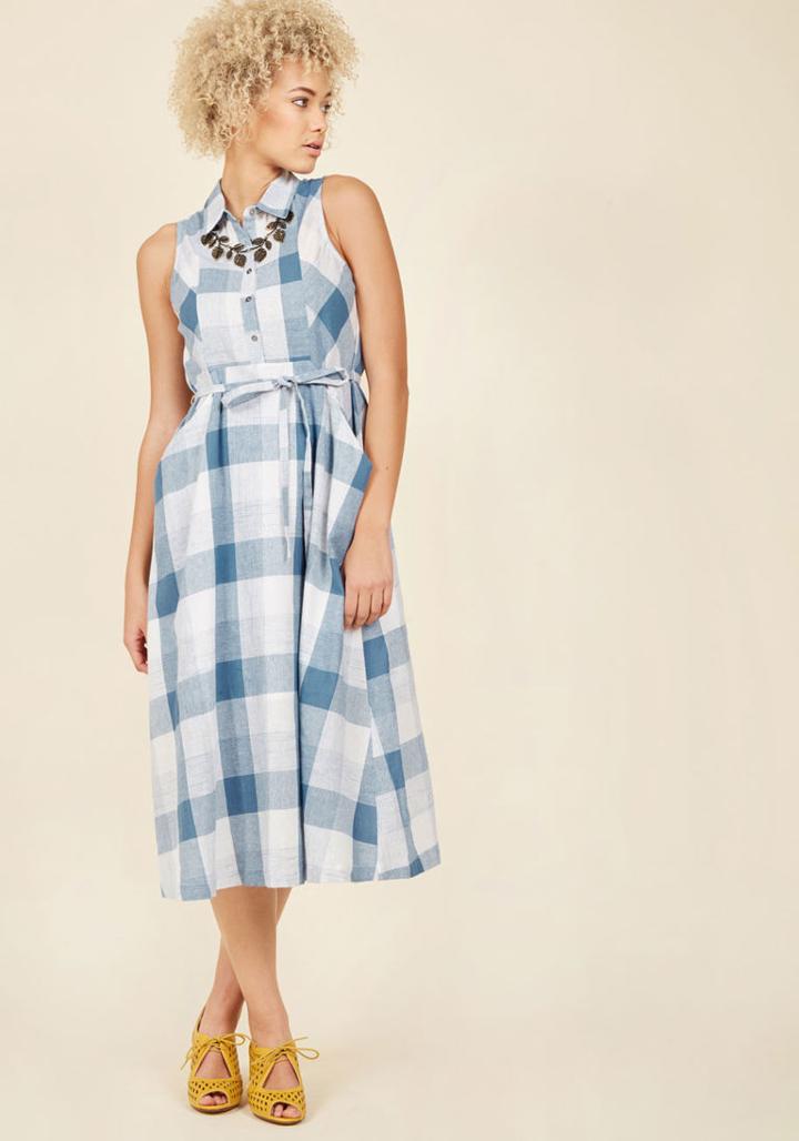 Modcloth Rustic Redux Midi Dress