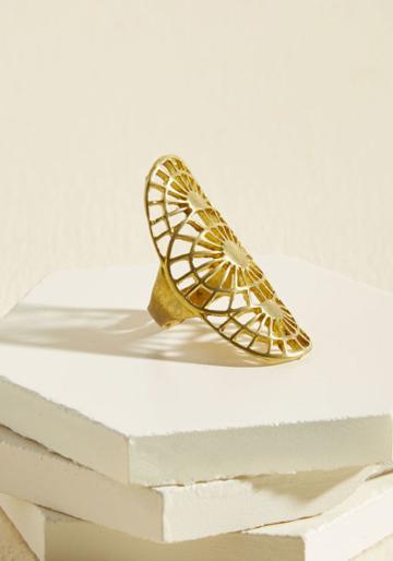 Versed In Sunbursts Ring