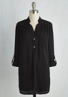  Pam Breeze-ly Tunic In Black In Xs