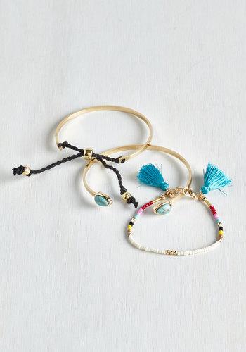 Muchtoomuch Trendsetting Trio Bracelet Set