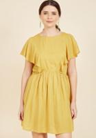  Never Enough Ruffle A-line Dress In Xs