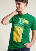 Modcloth Grouch Potato Men's Graphic Tee In Xl