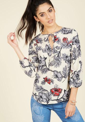  Executive Sweets Floral Top In S