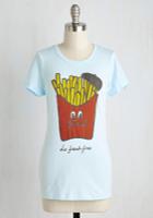 Fuzzyink Friends In Fry Places Tee