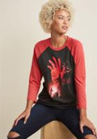 Modcloth Keep Calm And Carrion Graphic Tee In M