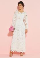  Lawfully Wedded Blithe Maxi Dress In White In 8 (uk)