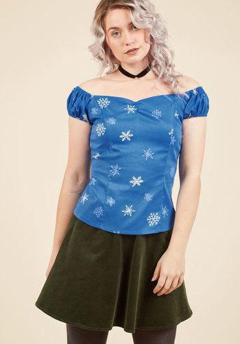  When You Snow, You Snow Top In Xs