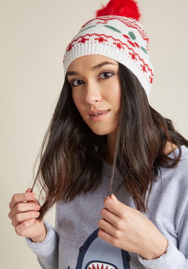 Modcloth Holly Moley! Knit Hat