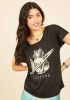 Modcloth Cat's Outta This World T-shirt