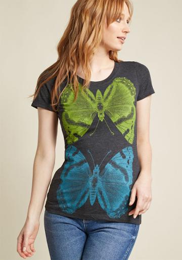 Supermaggie Watch Your Moth Graphic Tee In L
