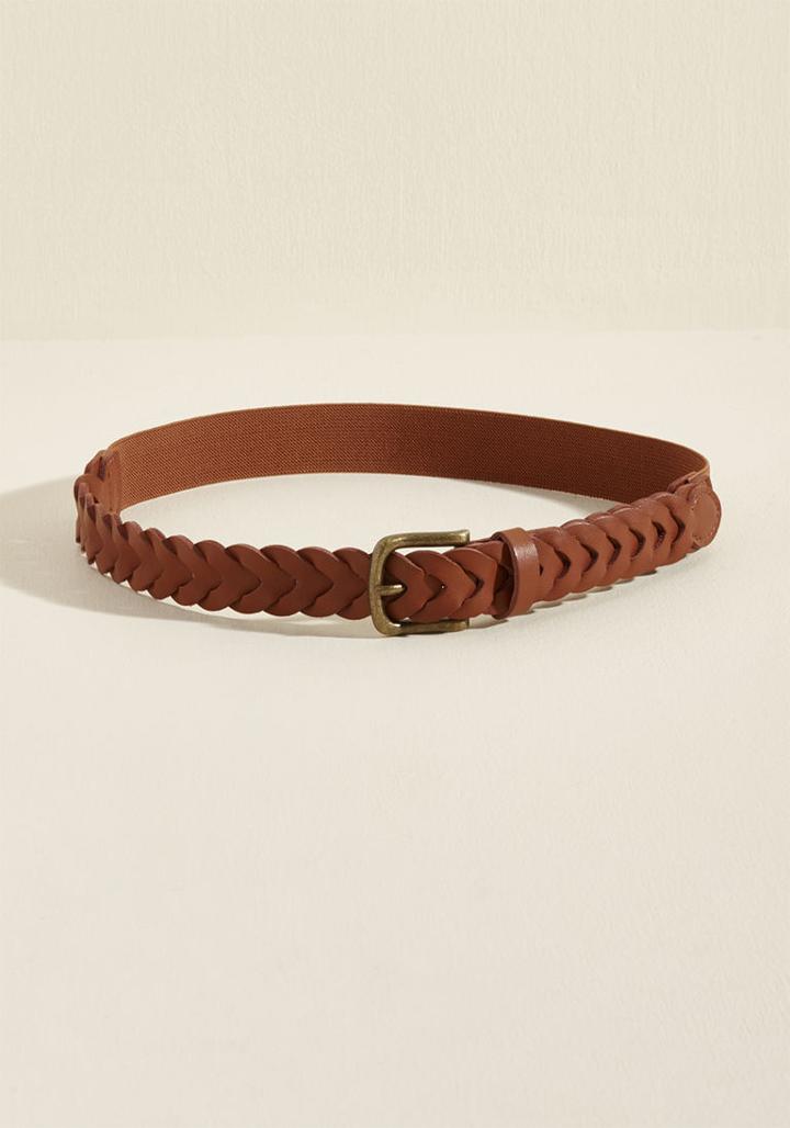 Modcloth Classic Kick Belt In S/m