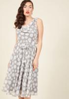  Undeniably Adorable Midi Dress In Dots In 10