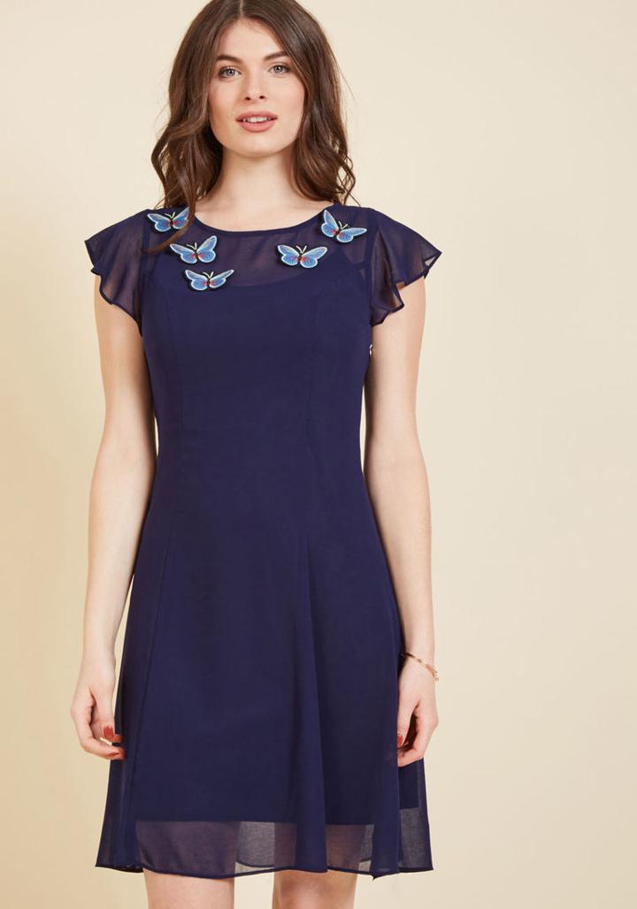  Dimensional Potential Shift Dress In Xs