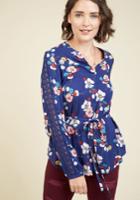  Word Of Blouse Button-up Top In S