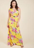  Feeling Serene Maxi Dress In Lemonade In Xl