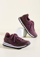  Glam On The Run Sneaker In Plum In 9