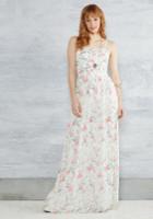  Of Grace And Grandeur Maxi Dress In White In 0