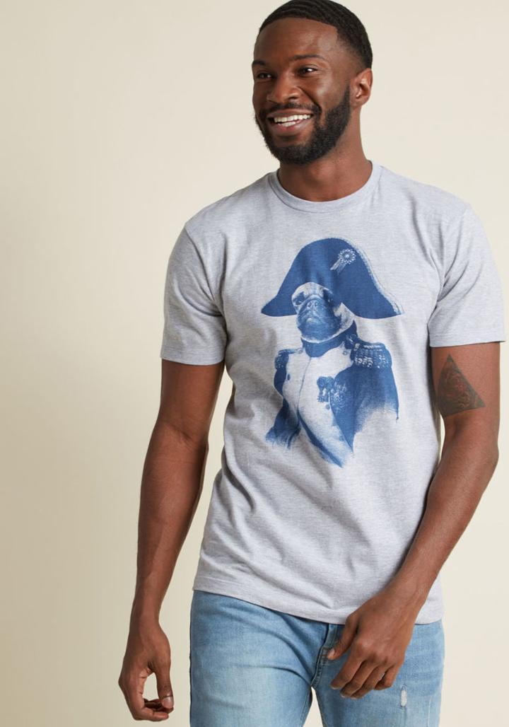 Modcloth Generally Speaking Men's Graphic Tee In Xl