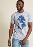 Modcloth Generally Speaking Men's Graphic Tee In Xl