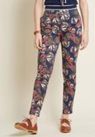 Modcloth Sassy And Structured Pants In Butterflies In M