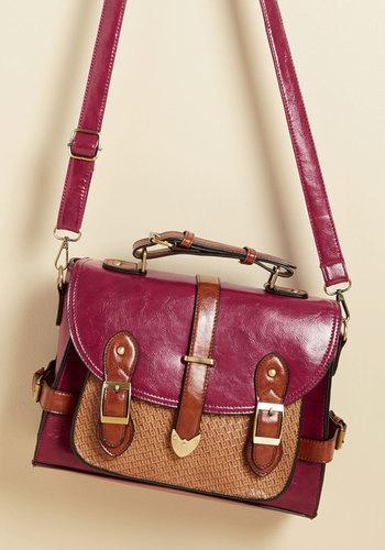 Authentically Academic Bag In Berry