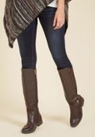 Modcloth Ride Off The Bat Boot - Wide Calf