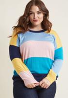 Modcloth Live It Up Lightweight Knit Sweater In 3x