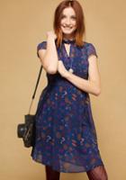 Modcloth Oh Say Can Museum A-line Dress In Detective In 3x