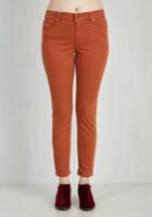 Euninaincorporated Solid Sense Of Style Jeans In Rust