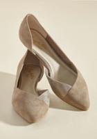 Seychelles Advantage Suede Wedge In Taupe In 8