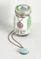 Makerskitinc Crafting Crystals Diy Necklace Kit