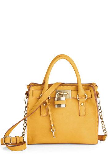Melie Bianco Full Course Load Bag In Yellow - 9.5